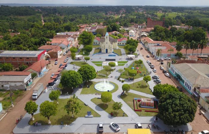 Vista Aérea-Praça N. S. de Nazaré-Centro