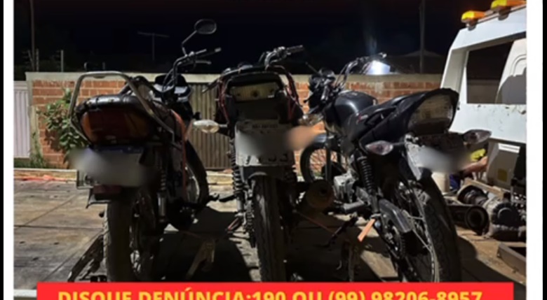 Operação Trânsito Seguro: PM Apreende 7 Motos com Descarga Kadron em Balsas e Riachão